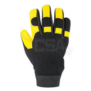 Precio al por mayor de diseño personalizado Guantes mecánicos Cuero Ligero Diseño único Guantes mecánicos - Product Image 2