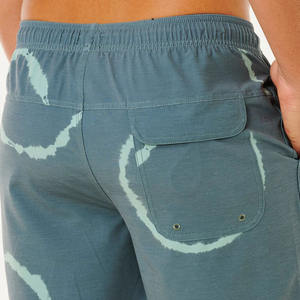 Custom Men's Free Size Canvas Boardshorts Solid Surf Beach <b>Swim</b> Trunks Breathable Quick Dry Drawstring Front Mid 100% Polyester - Product Image 5