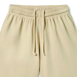 Pantalones Cortos Casuales de Estilo Vintage a la Moda, Bordado Personalizado de Alta Calidad, Pantalones Cortos Deportivos de Felpa 100% Algodón para Hombre - Product Image 4