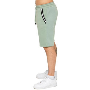 กางเกงขาสั้นผ้าฟลีซสำหรับผู้ชายกางเกงขาสั้นเล่นฟิตเนสวิ่งออกกำลังกายชายหาดแบบลำลองออกแบบได้ตามต้องการและมีขนาด - Product Image 4