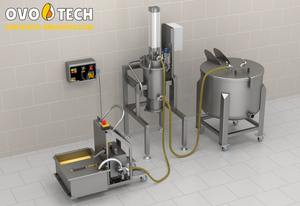 Sistema de Bomba de Amortiguación de Líquido para Huevos OVO-TECH Ps-1, para Uso en Restaurantes, Capacidad de 3000L/H, 1 Año de Garantía, 66 kg, Conexión Perfecta - Product Image 4