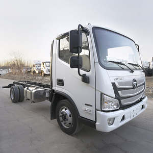 Châssis de remorque tracteur 6x4 de haute qualité, occasion, diesel, transmission automatique, suspension pneumatique, conduite à gauche - Product Image 3