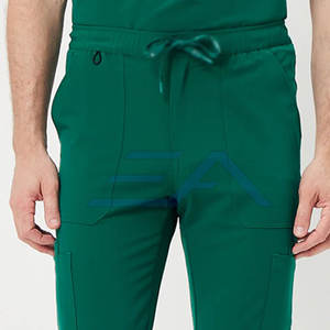 กางเกงขาตรงทางการแพทย์สำหรับผู้ชายกางเกงขาตรงสำหรับใช้ในโรงพยาบาล - Product Image 4