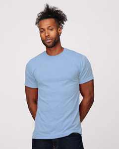 เสื้อยืดแขนสั้นยูนิเซ็กซ์ ผ้าทูลเท็กซ์ ริงเกอร์ 100% ผ้าฝ้าย เนื้อนุ่ม ทนทาน ผ้าโพลีเอสเตอร์-คอตตอน 65/35 รับสกรีนโลโก้ เสื้อยืดผู้ชาย - Product Image 4