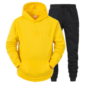 2025 Trending Men's Custom Streetwear <b>Jogger</b> Sets Distressed Patchwork Embroidery <b>Work</b> Tracksuits for Men - Product Image 1