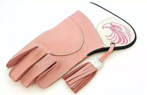 Vente en gros de gants de fauconnerie 2024 en cuir pur pour faucons et aigles Logo personnalisé pour le dresseur d'animaux domestiques et la chasse à l'aigle - Product Image 2