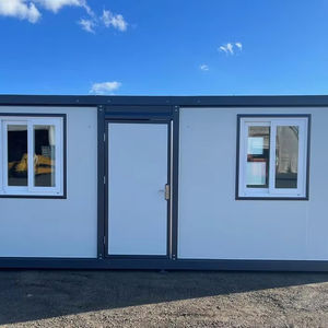 Bloque de Alojamiento de 2 Habitaciones y 6 m, Acero Duradero, Madera y Metal con Panel Sándwich EPS, Cochera para Restaurante, Dormitorio, Bar o Puesto de Venta - Product Image 1