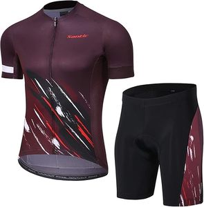 Uniforme de Ciclismo de alta calidad para hombre, ropa deportiva de poliéster, Jersey para bicicleta con pantalones cortos, conjuntos de ciclismo al por mayor, fabricante - Product Image 1