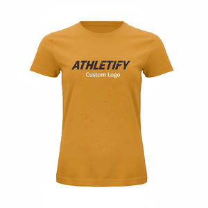 Camiseta de Fútbol para Mujer, Color Sólido con Logotipo del Equipo y Números, Ajuste Cómodo para Juegos, Entrenamientos y Prácticas de Fútbol. - Product Image 1