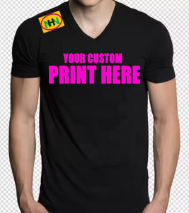 T-shirts tricotés à col en V pour hommes, impression numérique, séchage rapide, respirants, décontractés, à manches courtes, pour la gym, sérigraphiés, vierges - Product Image 5