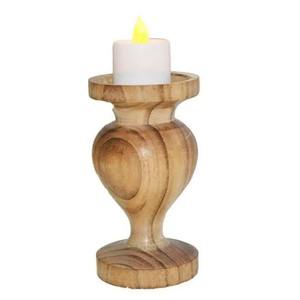 Vente en gros Bougeoir en bois fait à la main pour les dîners romantiques et la décoration d'événements disponibles en vrac - Product Image 4