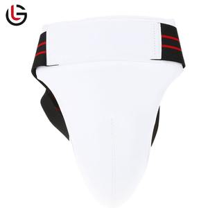 Venta al por mayor fabricar protección boxeo ingle guardia arte marcial ingle guardia boxeo MMA Kickboxing cuero genuino ingle guardia - Product Image 4