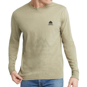 OEM Service เสื้อยืดแขนยาวทรงหลวมพิมพ์ลายสำหรับผู้ชาย, เสื้อยืดแขนยาวทรงหลวมพิมพ์ลาย - Product Image 1