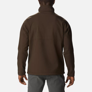 Vestes de travail softshell pour hommes OEM, imperméables, à fermeture éclair, coupe-vent pour la randonnée, respirantes, imprimées, grande taille, design personnalisé - Product Image 5