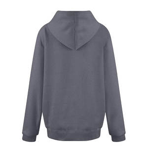 Sweat à capuche décontracté pour femme en coton 100% de Nisar Sons Industry, manches longues, épaules tombantes, logo brodé, pour l'hiver - Product Image 5