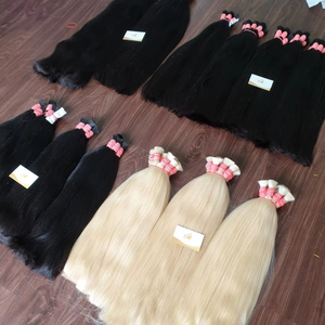 Extensiones de cabello humano Super Double Trading de alta calidad 100% a granel cabello vietnamita virgen crudo de Minh Khang Premium Hair 100g - Product Image 1