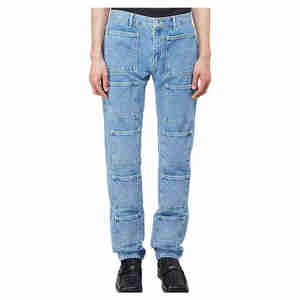 Mejor Material Casual Wear Hombres Denim Pant Fashion Street Baggy Jeans Pantalones Hombres Algodón Denim Pantalones - Product Image 1