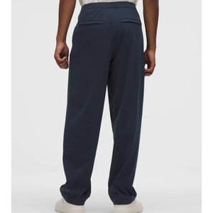 Pantalon de survêtement évasé formel de qualité supérieure pour homme, taille mi-élastique, style empilé, collection 2026, personnalisable OEM - Product Image 2