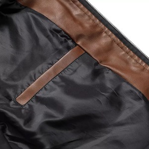 Chaqueta de Cuero de Moda para Hombre y Mujer, Cuero Genuino, Estilo Urbano - Product Image 4