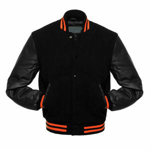 Achetez des vestes de baseball de haute qualité et tendance pour hommes, vestes varsity à lettres, vestes en peau de mouton pour hommes en provenance du Pakistan - Product Image 1