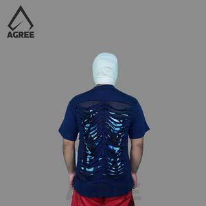 เสื้อยืดสำหรับผู้ชายผ้าฝ้ายพิมพ์โลโก้ตามสั่ง - Product Image 6