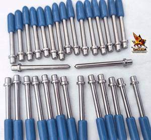 Outils pour épingles à facettes en diamant pour bijoux Outils pour épingles à surface terne à 6 points pour l'or et l'argent pour la fabrication et la mise en forme de diamants - Product Image 6