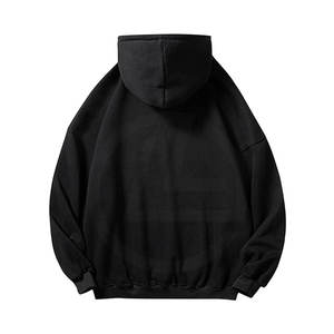 Pulls personnalisés Sweats à capuche surdimensionnés pour hommes Qualité supérieure Nouveau design Sweats à capuche surdimensionnés en coton mélangé pour hommes - Product Image 2