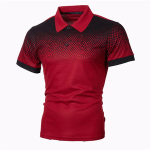 Polyester décontracté pour hommes pour T-shirts polo T-shirt de golf en coton grande taille Chemise de sport brodée solide Tailles disponibles - Product Image 3