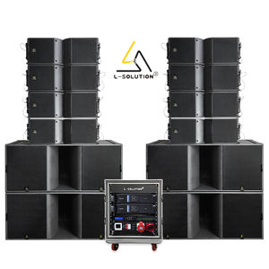 Système de sonorisation professionnel passif <span class=keywords><strong>L</strong></span>-SOLUTION K210 & KS28-9600W, puissance maximale, son de précision pour événements en direct et installations - Product Image 3