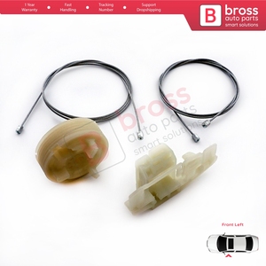 Kit de Reparación de Elevalunas BWR319, Puerta Delantera Izquierda para C3 MK1 FC FN 2002-2010, Hatchback de 5 Puertas, 9221AQ - Product Image 4