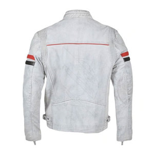 Diseña Tu Propia Chaqueta de Motociclista de Cuero Personalizada para Hombre, Transpirable, de Alta Calidad, al por Mayor, para Todas las Temporadas - Product Image 2