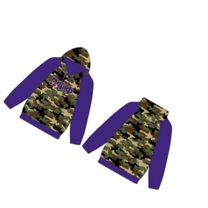 เสื้อฮู้ดแบบสวมหัว Iota Phi Theta สีทอง ตัวเสื้อสีน้ำตาล แขนเสื้อแบบแร็กแลน ลายเส้น ชุดเครื่องแบบพี่น้องกรีก ออกแบบเอง Divine Nine HBCU - Product Image 4