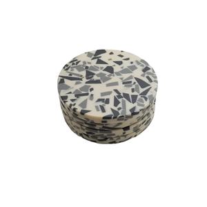 Sous-verre à thé en terrazzo unique tapis et coussinets sous-verre pour la maison hôtel Restaurant vaisselle décor de Table fournitures de cuisine de table - Product Image 1