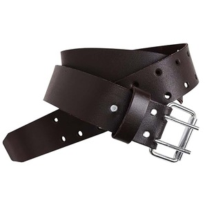 Heavy Duty Top Grain 100% Pure <b>Leather</b> <b>Tool</b> Belt for Construction, Farmers, Handyman Work 2-Inch Wide Belt Brown Color.fit - Product Image 3