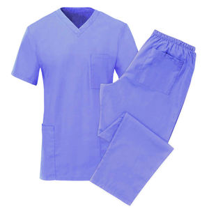 Tenues médicales élégantes à manches courtes pour femmes et hommes, uniformes d'hôpital, uniformes d'infirmière - Product Image 1