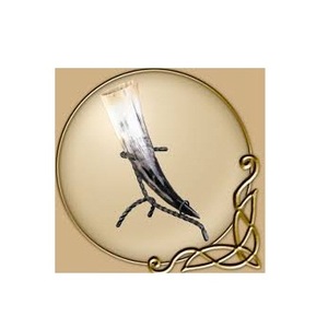 Buffalo Drinking Viking Horn Parties Gifts Eco Friendly Top Selling Buffalo Viking Horn Metal Stand Wedding and Event Decorate - Product Image 5