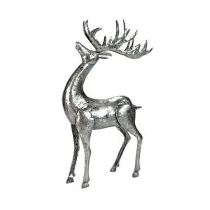 ประติมากรรมอลูมิเนียมโลหะสำหรับห้องนั่งเล่นสไตล์นอร์ดิกอุปกรณ์ตกแต่งโต๊ะสไตล์สีเงินทันสมัย - Product Image 1