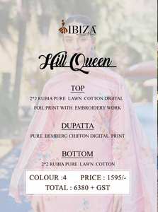 Impresión digital de algodón de césped Salwar Kameez indio y pakistaní Premium con bordado Precio al por mayor para fiestas - Product Image 5