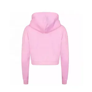 เสื้อผ้าออกกำลังกายผู้ชาย เสื้อฮู้ดครอปพิมพ์ลายซิปสำหรับฤดูหนาว ขายส่งแบบกำหนดเองได้ - Product Image 5