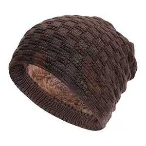 Buy Slouchy <b>Winter</b> Beanie <b>Hats</b> for <b>Men</b> & Women Over sized Long Slouch Beanie Cap Street wear waffle Cap - Product Image 1