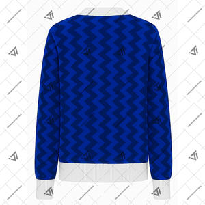Custom Greek Zeta Phi Beta Sorority 1920 bordado Zig Zag tejido College Cardigan algodón suéter griego Parafernalia - Product Image 2