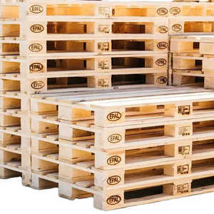 Paleta de Madera de Pino Ecológica Euro Epal, Modelo de Entrada de 4 Vías DIN EN 13698-1, Ucrania, Logística Industrial, Transporte, Todo Uso - Product Image 1