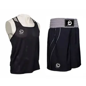 Traje de Entrenamiento de Boxeo para Hombre Style Play, 100% Poliéster, Secado Rápido, Uniforme de Boxeo, Corte Regular, Ropa de Boxeo Profesional - Product Image 2