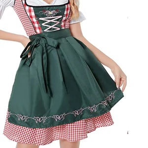 เดรส dirndl ของผู้หญิงชุดเดรส Bavarian Oktoberfest แบบดั้งเดิม3ชิ้น - Product Image 3