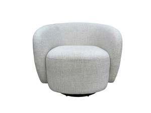 ผ้าหุ้มขาผ้าฝ้ายธรรมชาติปรับแต่งได้เป็นมิตรต่อสิ่งแวดล้อมเก้าอี้พักผ่อนหมุนได้ทันสมัยสำหรับบ้านห้องนั่งเล่นและโรงแรม - Product Image 2