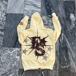 Custom Printed Logo Anti-Wrinkle for Puff Print <b>Hoodie</b> Heavyweight 100% Cotton Full <b>Zip</b>-up Streetwear Embroidered <b>Hoodie</b> - Product Image 2