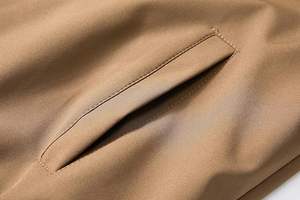 แจ็คเก็ตบอมเบอร์ขนแกะกันน้ำแบบกระดุมสองแถว ดีไซน์ใหม่สั่งทำพิเศษ ไซส์พลัส สำหรับฤดูหนาว พร้อมโลโก้แบบสั่งทำพิเศษแบบเย็บติด - Product Image 6