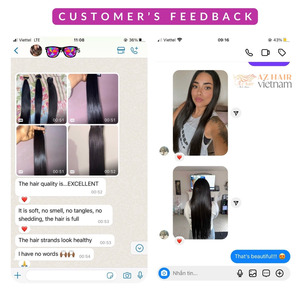 Top Trending Bone Straight Hair Bundles Color negro natural El cabello de color más hermoso para todas las chicas calientes Precio al por mayor - Product Image 6