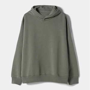 Sweat à capuche pour homme, surdimensionné, à épaules tombantes, personnalisé, poids lourd, de haute qualité, décontracté, 100% coton, pull à capuche - Product Image 4