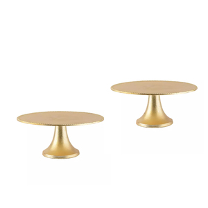 Trending Polished Metal <b>Cake</b> Riser Best Selling 2024 Single Tiered <b>Wedding</b> <b>Cake</b> Stand Manufacturer From India - Product Image 5